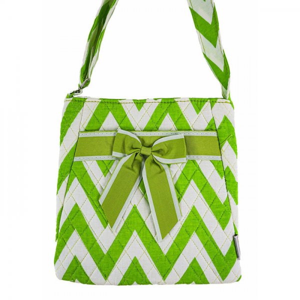 Quilted Chevron Crossbody Bag