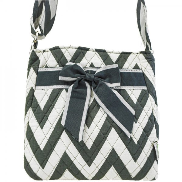 Quilted Chevron Crossbody Bag