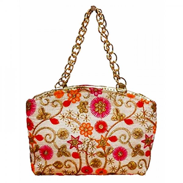 Floral Chain Handbag