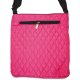 Quilted Fabric Crossbody Bag