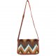 Chevron Messenger Handbag